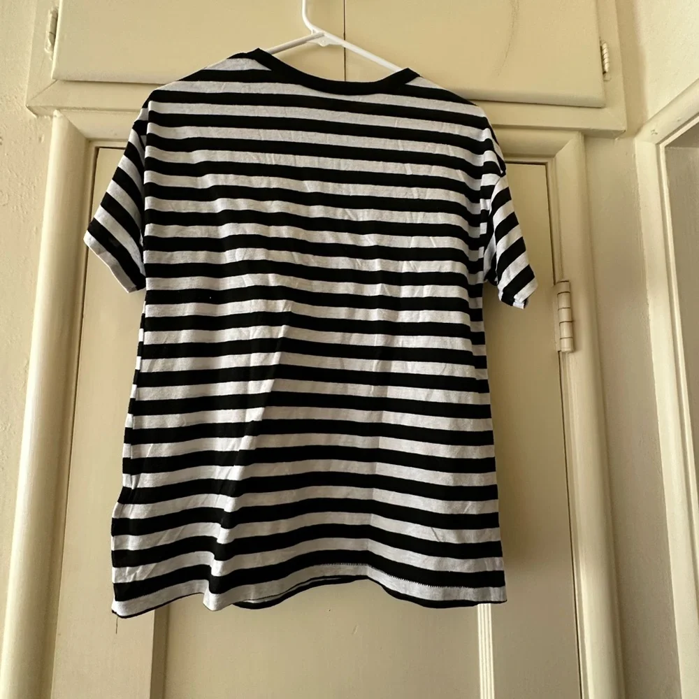 Topshop Striped Top, Size 8 - Picture 3 of 3